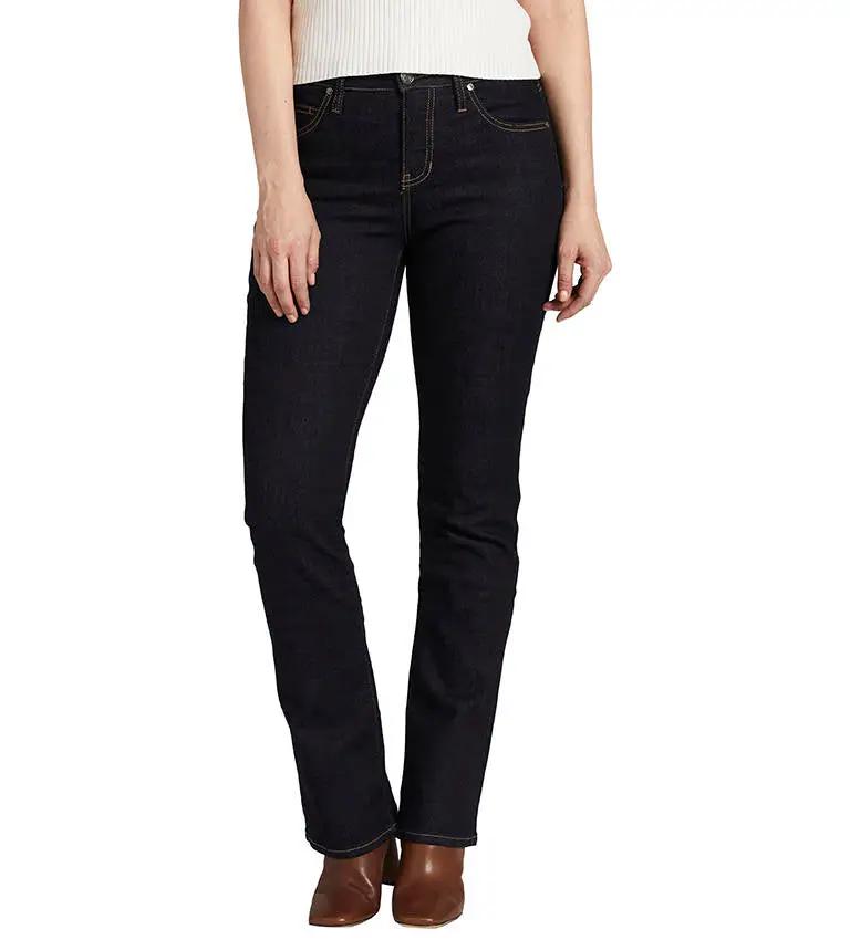 Eloise Dark Wash Bootcut Jeans Jag Strike The Pose